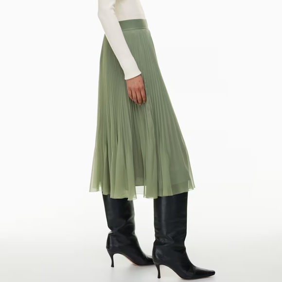 Wilfred Twirl pleated midi skirt S - Picture 13 of 16